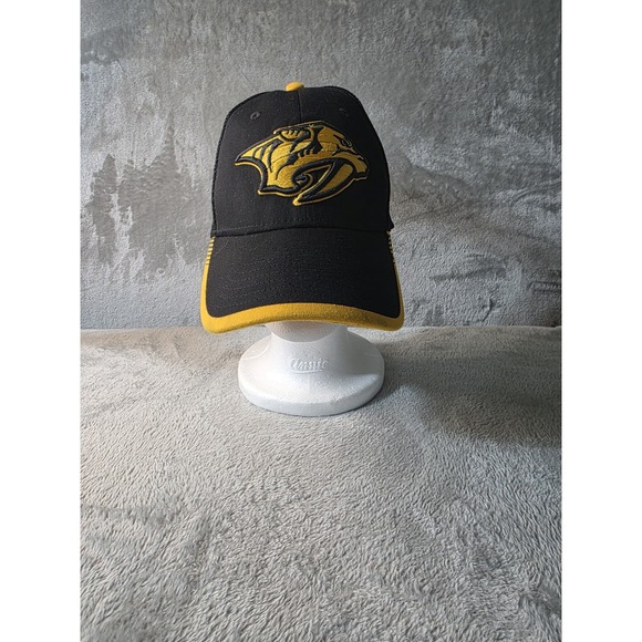Fanatics Other - Fanatics Nashville Predators Trucker Snapback Hat Black Yellow NHL Adjustable
